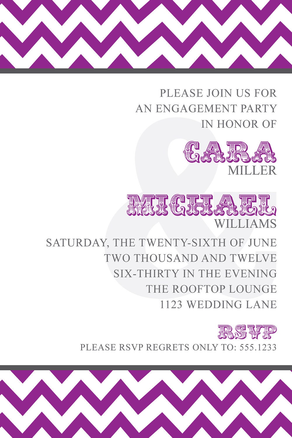 DIY Printable Invitation - Engagement Party, Wedding invitation, Party Invitation, Shower Invitation, Rehearsal Dinner Invitation