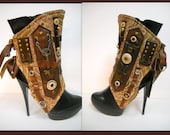 By J. Souza - Steampunk - spats- one-of a kind- ref st09- sale