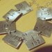 CHEMIST - Periodic Table of Elements Handstamped Sterling Silver Necklace