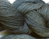 Lace weight yarn kid mohair merino 2ply, 100g, 900yds - Steely Eyed 1
