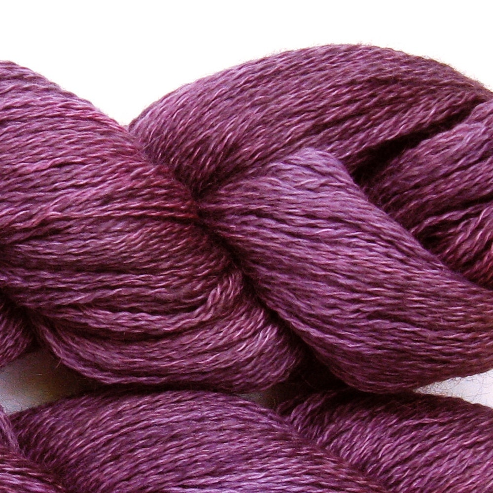 Lace weight yarn kid mohair merino 2ply, 100g, 900yds - Figgy 1