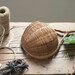 vintage woven minnow net