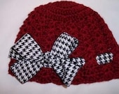 Boutique Alabama Beanie sizes from newborn to adult great for that Alabama Fan look