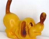 Vintage bank Regal Canada plastic puppy children bedroom nursery decor