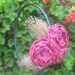 Dashing...Flower and Feather Headband