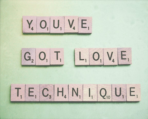 Photograph Fine Art Print :  New Order Scrabble Tile Quote 8x10 inch