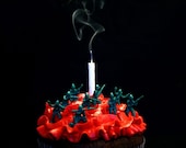 SALE Camp Cupcake- 5x7 Metallic Print