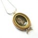 Doll House Portrait Pendant with Silver Wings Sir Cornelius Fleenbinder