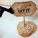 I Dare You Handmade Vintage Style Halloween Cupcake Toppers-SET of 12-FEATURED ON THE FRONT PAGE OF ETSY