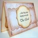 And They Lived Happily Ever After Wedding Card or Valentines-Stitched-Vintage Pink