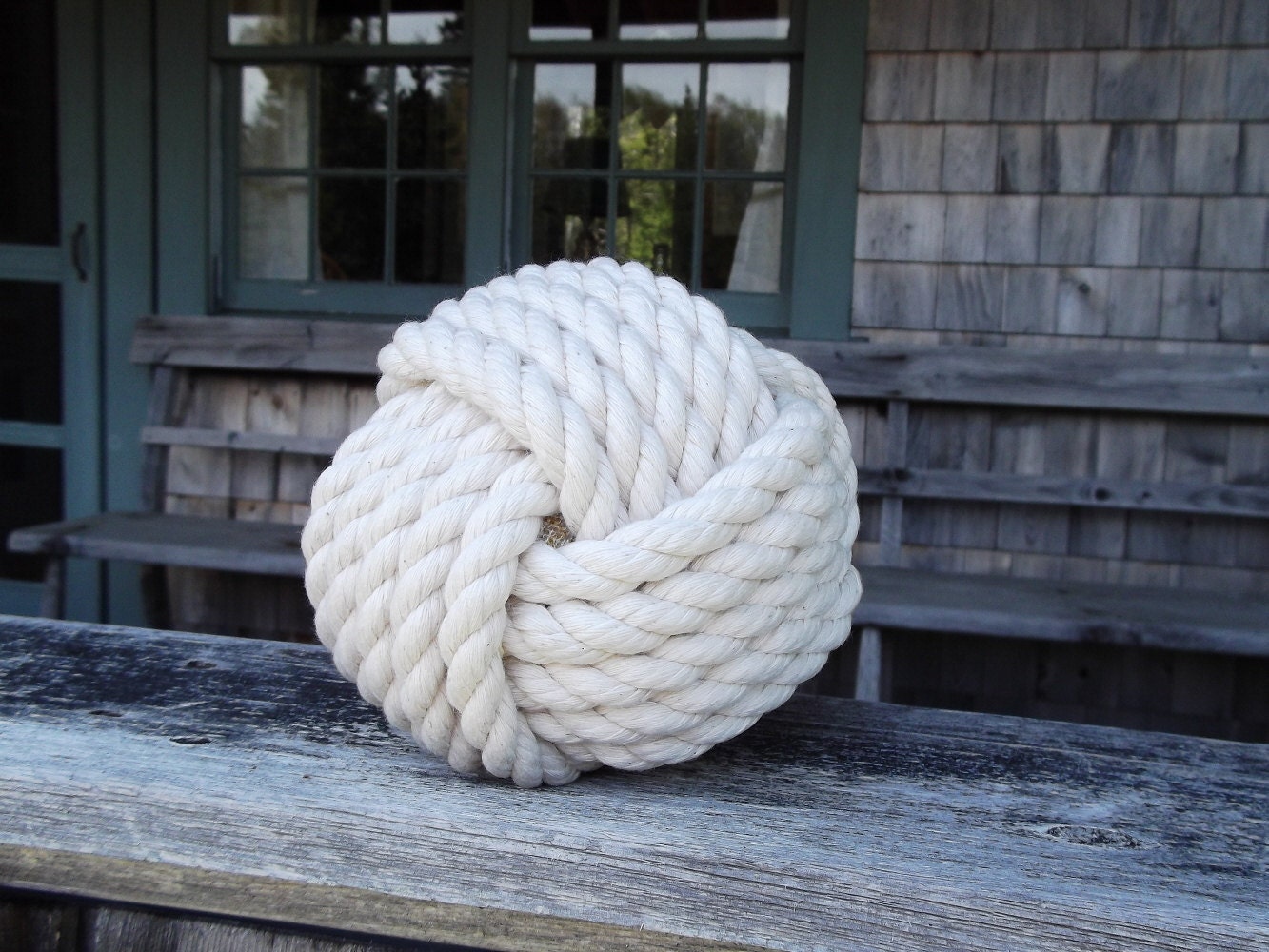 Nautical Decor - Cotton Nautical Doorstop