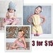 Girls Dress Pattern PDF Sewing Patterns, Pillowcase Dress, Knot Dress, Toddler, Baby, Dress...Any 3 PDF Patterns for 15.00