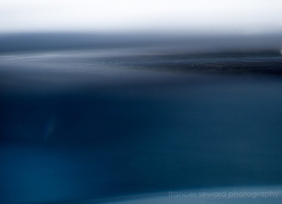 Bottom of the Blue 2.  fine art photograph. abstract. original. giclee. print