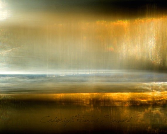 Black Friday Sale. 50% OFF. 10 x 8. The Sea Glows. Fine Art Photo. Fine Art Print. Giclee. Museum paper