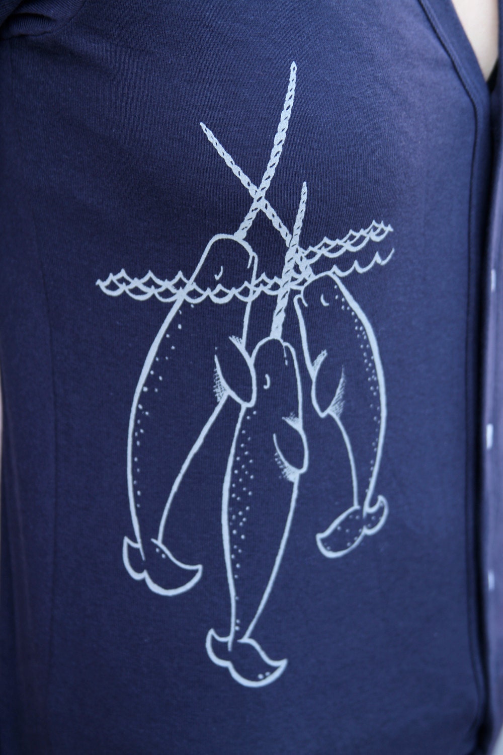 Narwhal Cardigan