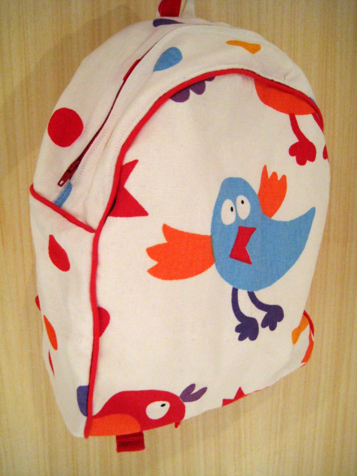 Available now - Bird and Spots Toddler Backpack