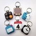 iPhone icon Felt Keychains ( 6 Pieces of your Choice)