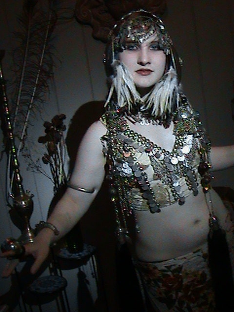 Uniting Ages 4 Halter Top Bra for Tribal Fusion bellydance