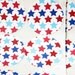 Patriotic Stars Stickers Envelope Seals Party Favors Red White Blue Set of 12