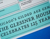 Chicago Wedding Card - 2012 - Lettepress