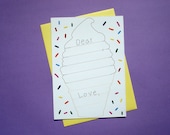 Softee Ice Cream - Fill-In Thank You Card