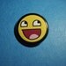 AWESOME FACE Pinback Button