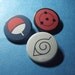 Naruto Pinback Button Set