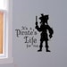 Pirate Life - Yo Ho Yo Ho vinyl wall decal sticker wall art graphic