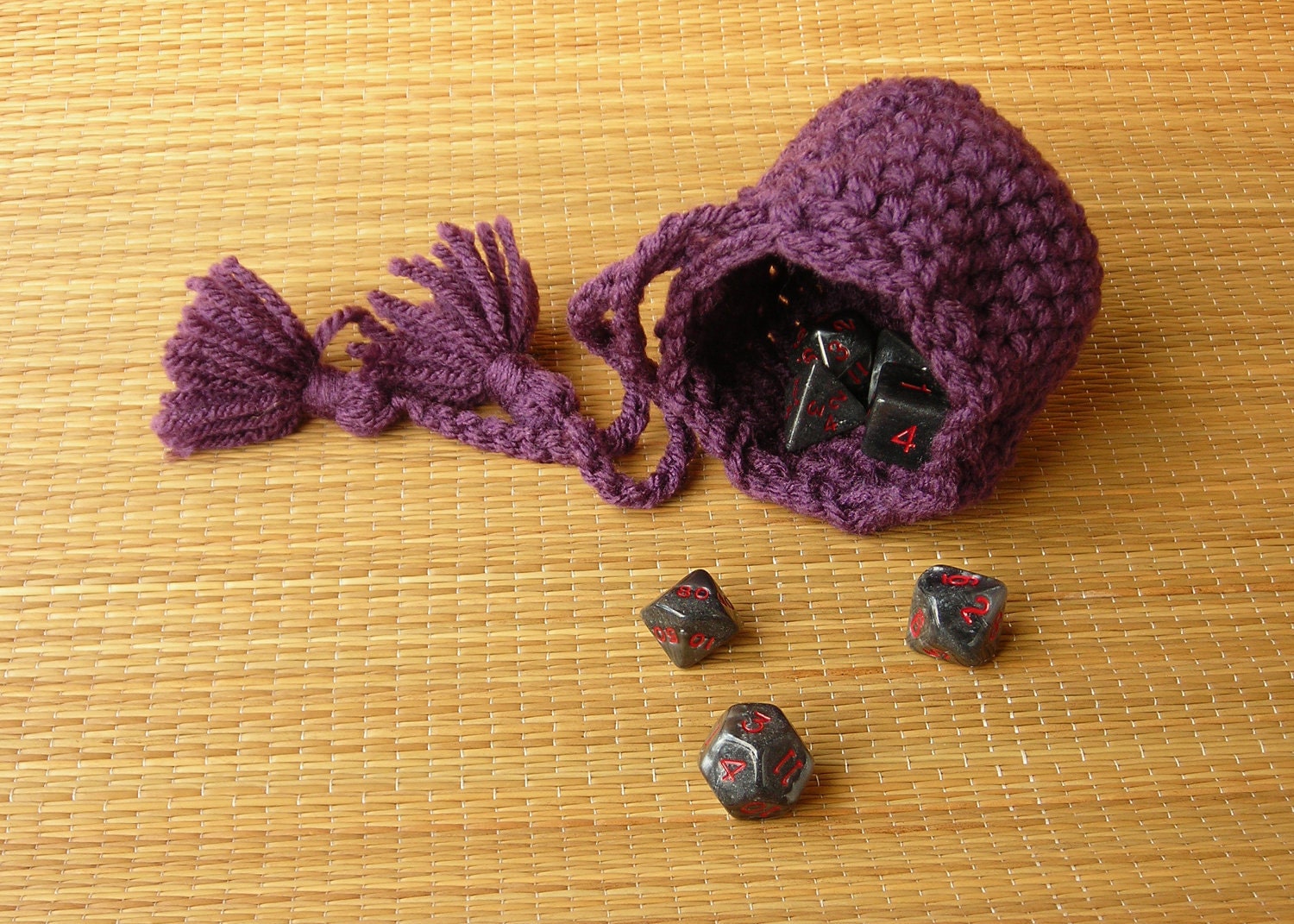 crochet funbag