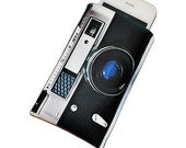 iPhone 3G/4G/4S Case Retro Camera Sleeve, Fits iPhone 3/3GS/4/4S or customize to fit iPod