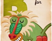 B is for Baboon - 11x17