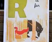 R is for Red Riding Hood, 4x6