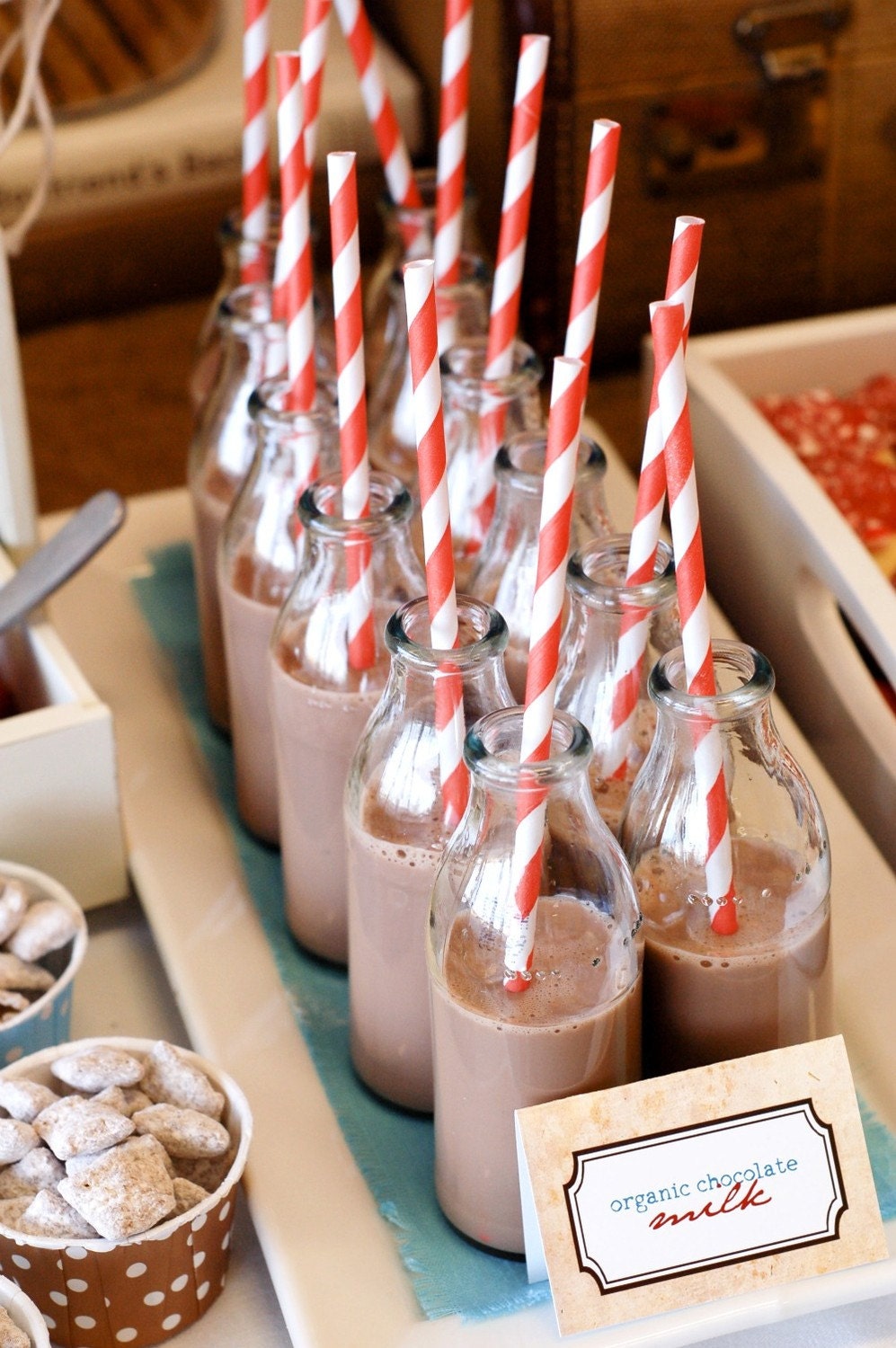 Mini Milk Bottles Quantity of 6