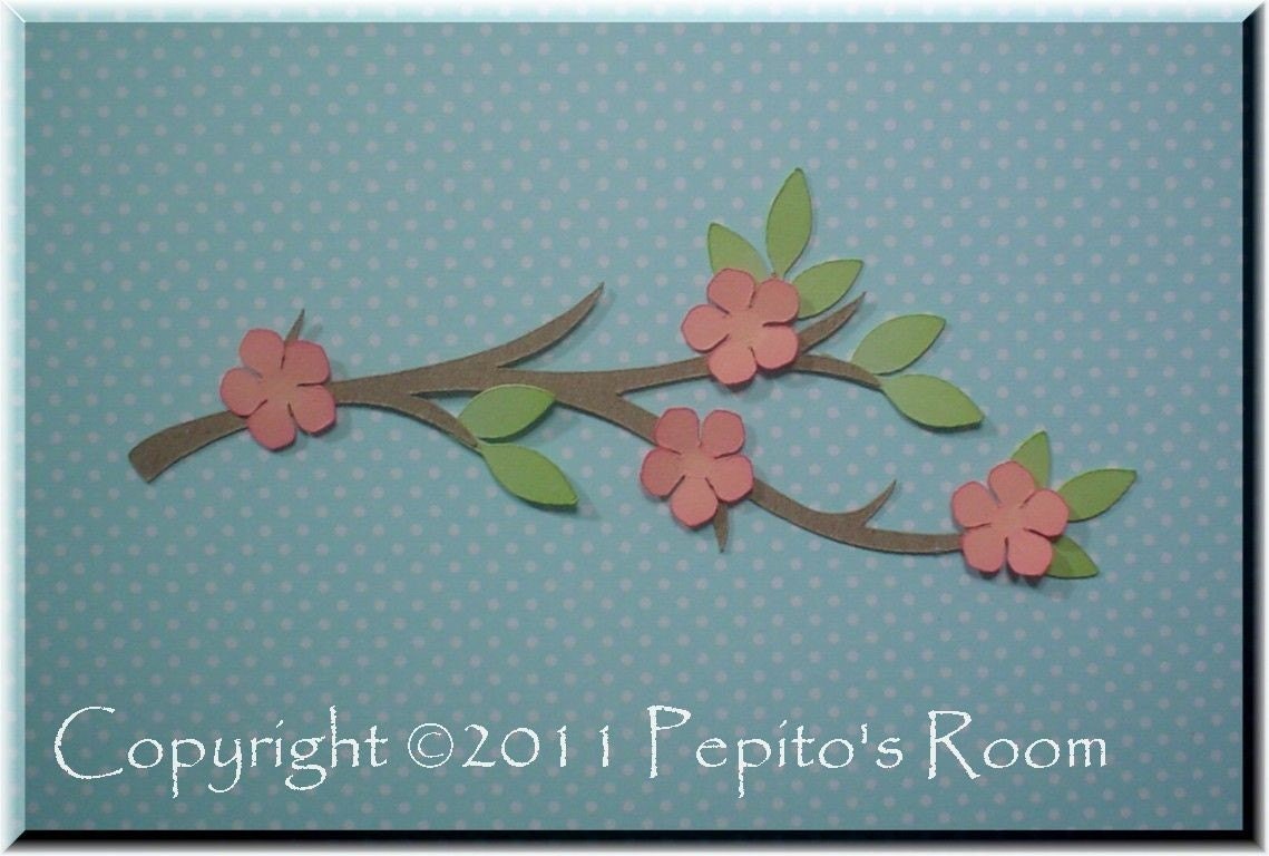 PRA Spring Blossoms Accent SVG files - Scrapbooking, Card making, 3D Projects - PR Il_170x135