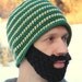 CUSTOM bearded beanie