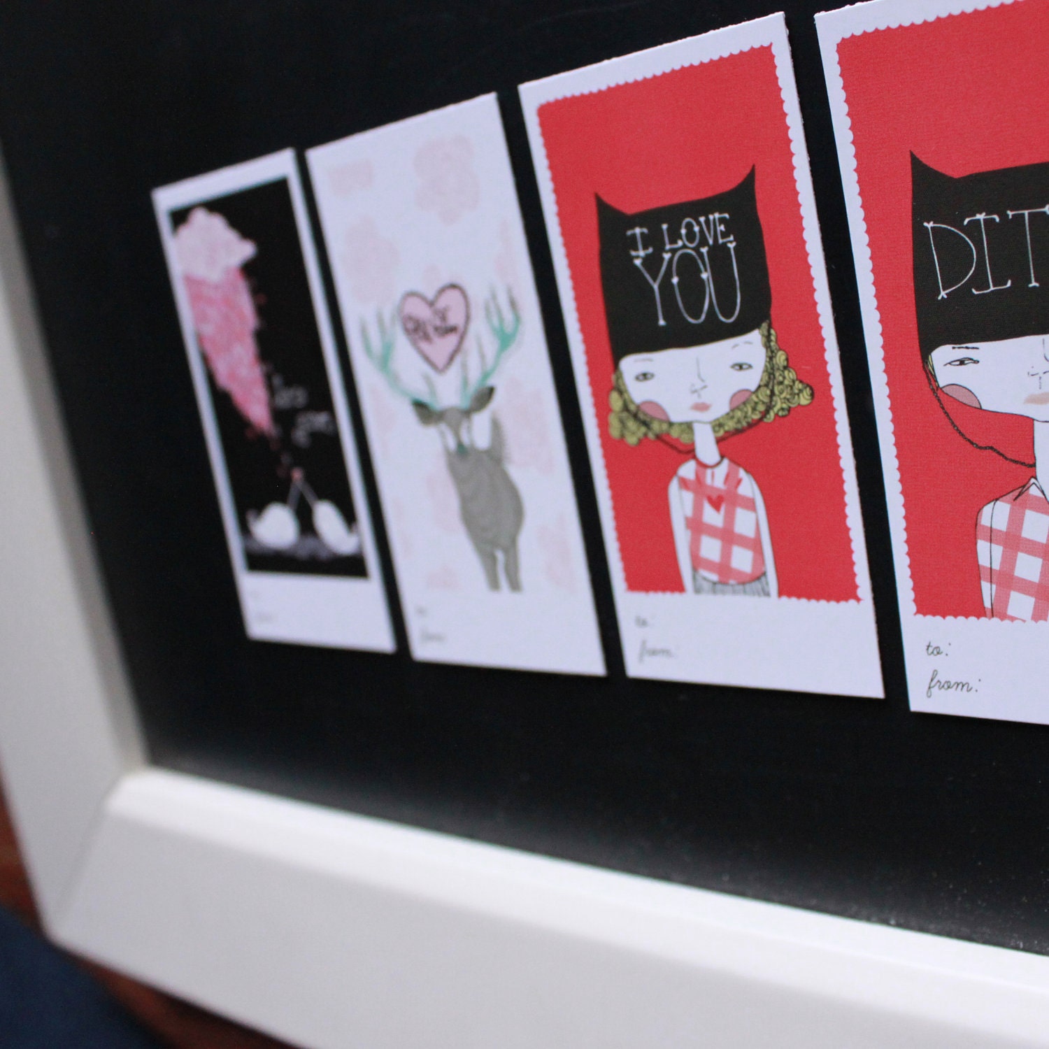 Assorted Mini Love Notes by Gingiber