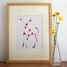 Patchwork Deer Print by Gingiber - Free US Shipping