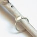 drop eco pebble sterling silver ring