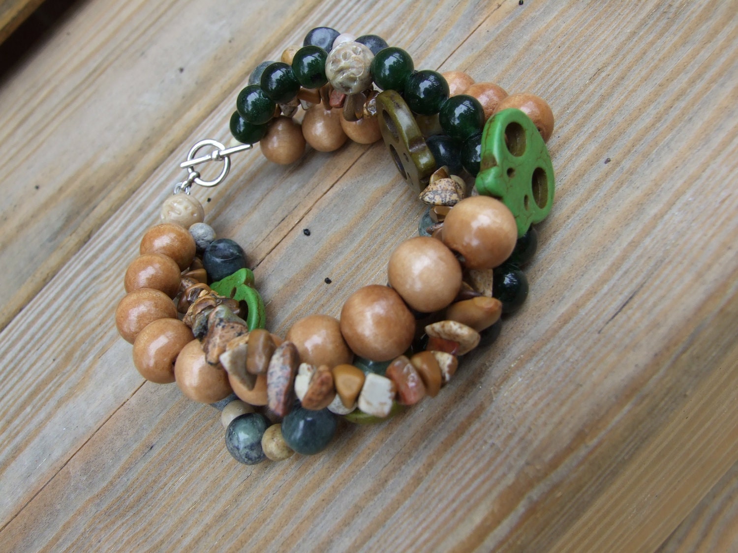 Multistrand bracelet