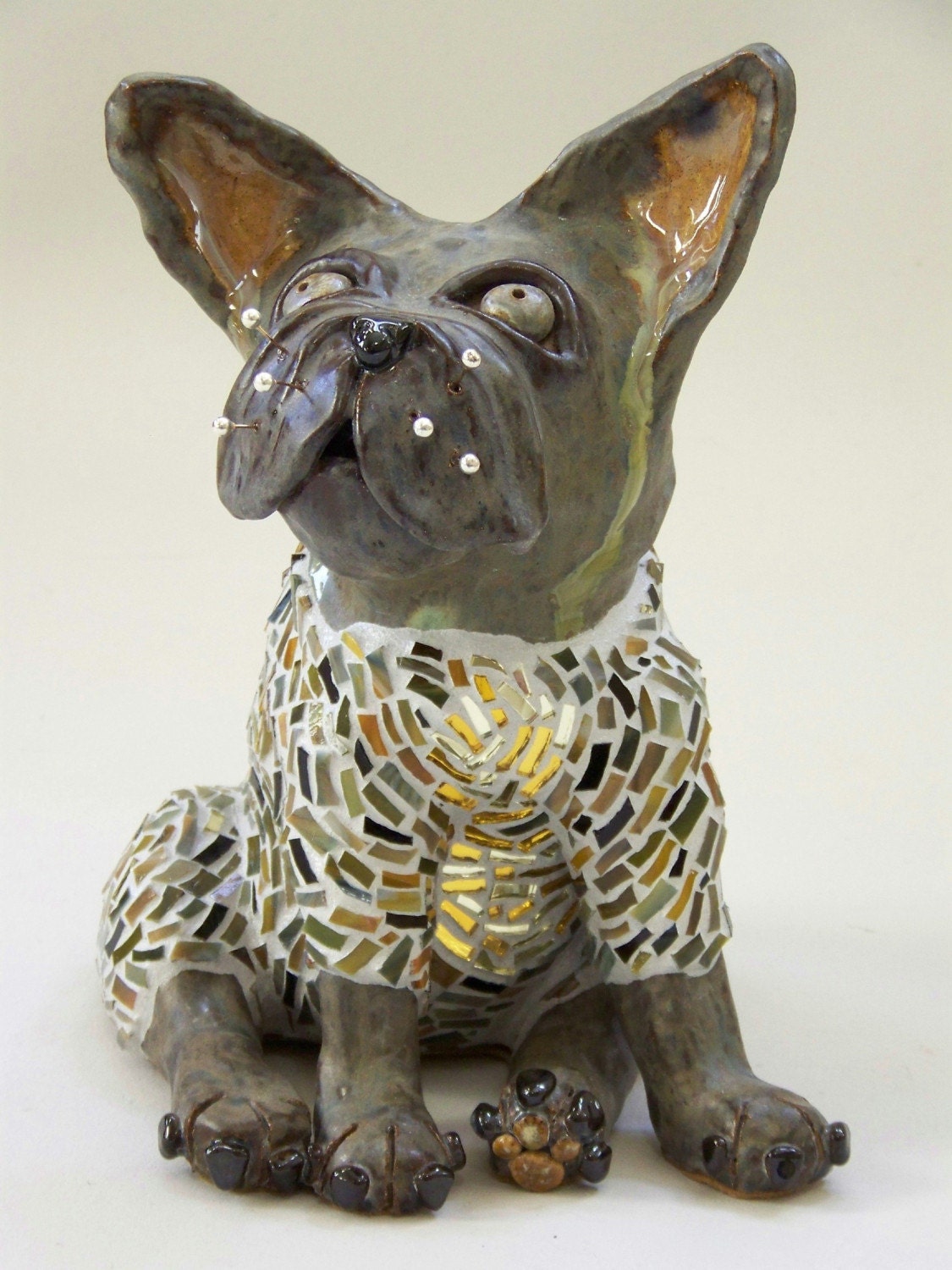French Bull Dog Sculpture "Puddles"