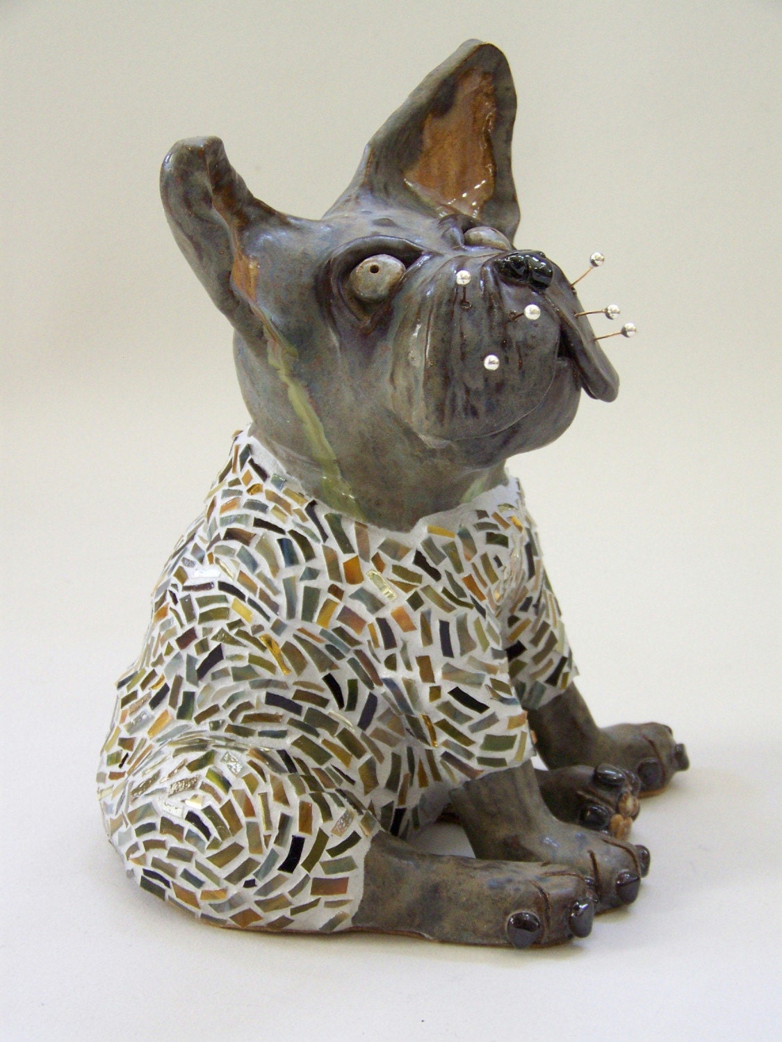 French Bull Dog Sculpture "Puddles"