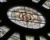 50% OFF Clearance Photograph Stained Glass Church Window in Amsterdam - 4x6