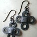 Bike Chain Link Earring