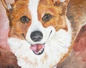 Custom Pet Portrait 12 x 15  by Kristen Dougherty-Great Gift