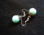 Blue Drop Earrings