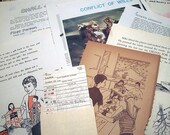 Old School Ephemera Collage Kit
