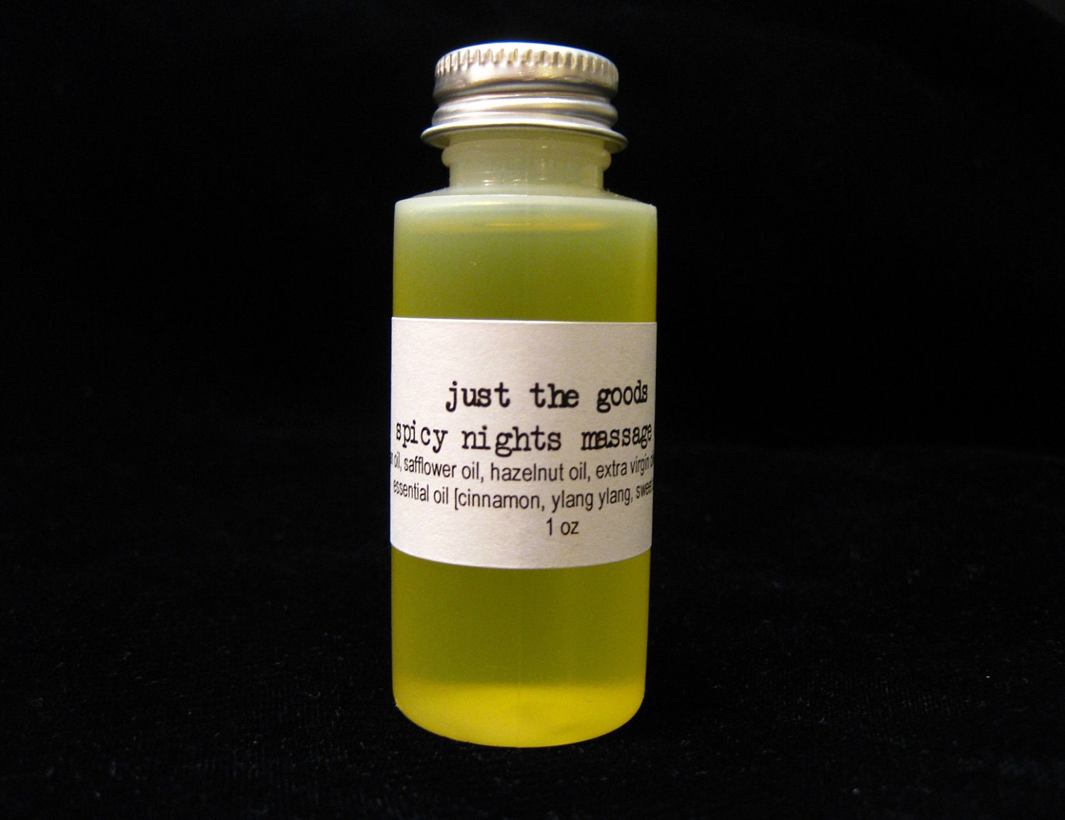 ADD vegan massage oil - 5 aromatherapeutic varieties - 1 oz sample size