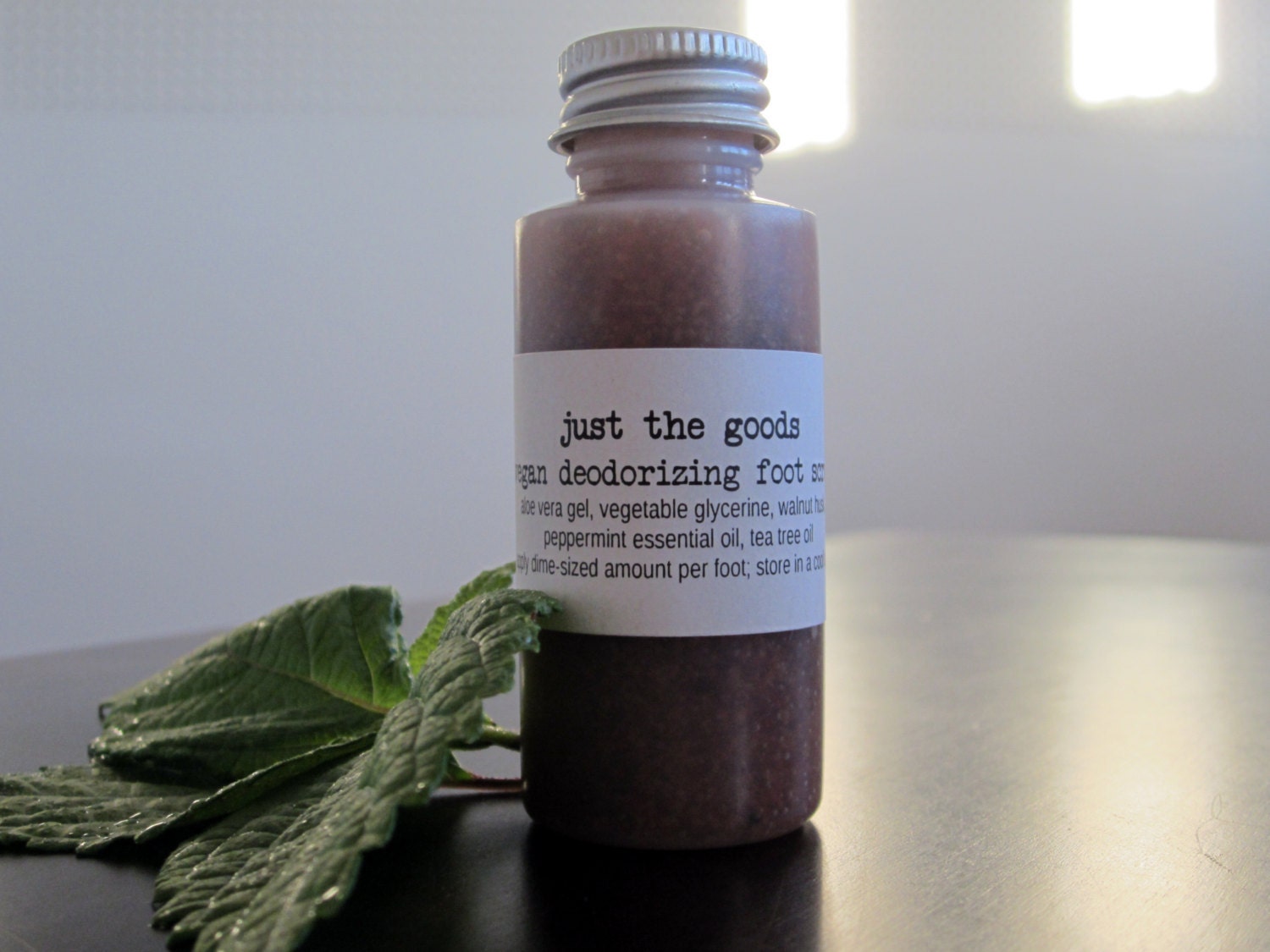ADD NEW Vegan Deodorizing Foot Scrub