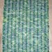 Rag Rug, Handwoven - Green on Green (Inv. ID 3-0490)