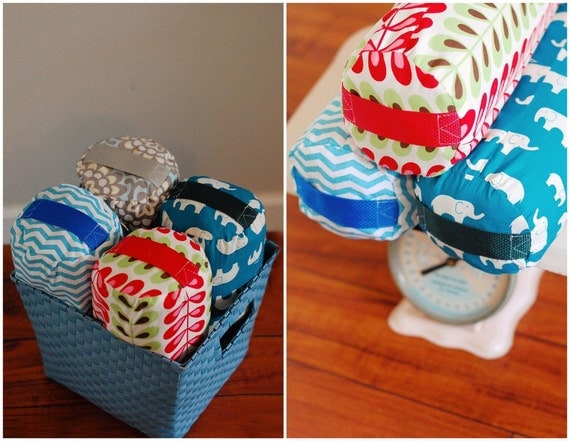 Baby Carrier Stuff Sack - Fits the ERGOBaby, Boba, TULA, Kinderpack, Moby and More - Wallflower in Sky
